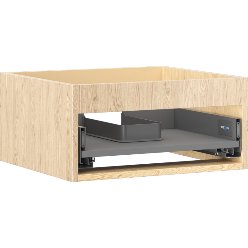 Mexen Box-A corpul dulapului pentru lavoar 50 cm, 1 sertar, stejar - 91AX0-0500-235-1-81