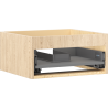 Mexen Box-A fürdőszobai szekrénytest 50 cm, 1 fiók, tölgy - 91AX0-0500-235-1-81