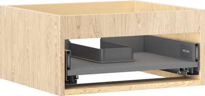 Mexen Box-A corpul dulapului pentru lavoar 50 cm, 1 sertar, stejar - 91AX0-0500-235-1-81