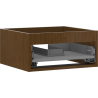 Mexen Box-A corp dulap sub chiuvetă 50 cm, 1 sertar, nuc - 91AX0-0500-235-1-86
