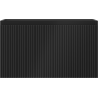 Mexen Rivel dulap baie sub chiuvetă 80 cm, 1 sertar, cu caneluri, negru mat - 91A20-08047-1-BF71
