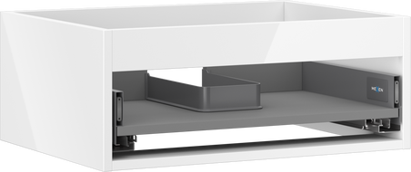 Mexen Box-A cadru dulap sub chiuvetă 60 cm, 1 sertar, alb lucios - 91AX0-0600-235-1-00