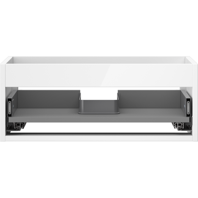 Mexen Box-A mosdószekrény test 60 cm, 1 fiók, fehér fényes - 91AX0-0600-235-1-00