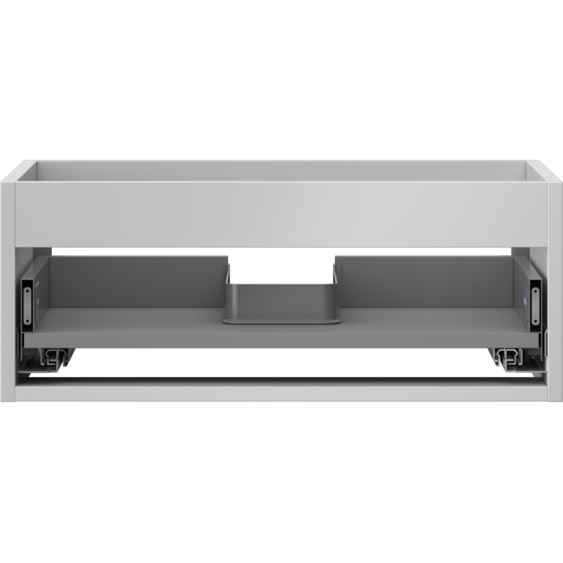 Mexen Box-A corp dulap sub chiuvetă 60 cm, 1 sertar, gri mat - 91AX0-0600-235-1-62