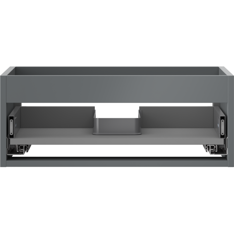 Mexen Box-A corp dulap sub chiuvetă 60 cm, 1 sertar, grafit mat - 91AX0-0600-235-1-66