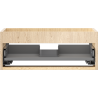 Mexen Box-A corp dulap sub chiuvetă 60 cm, 1 sertar, stejar - 91AX0-0600-235-1-81
