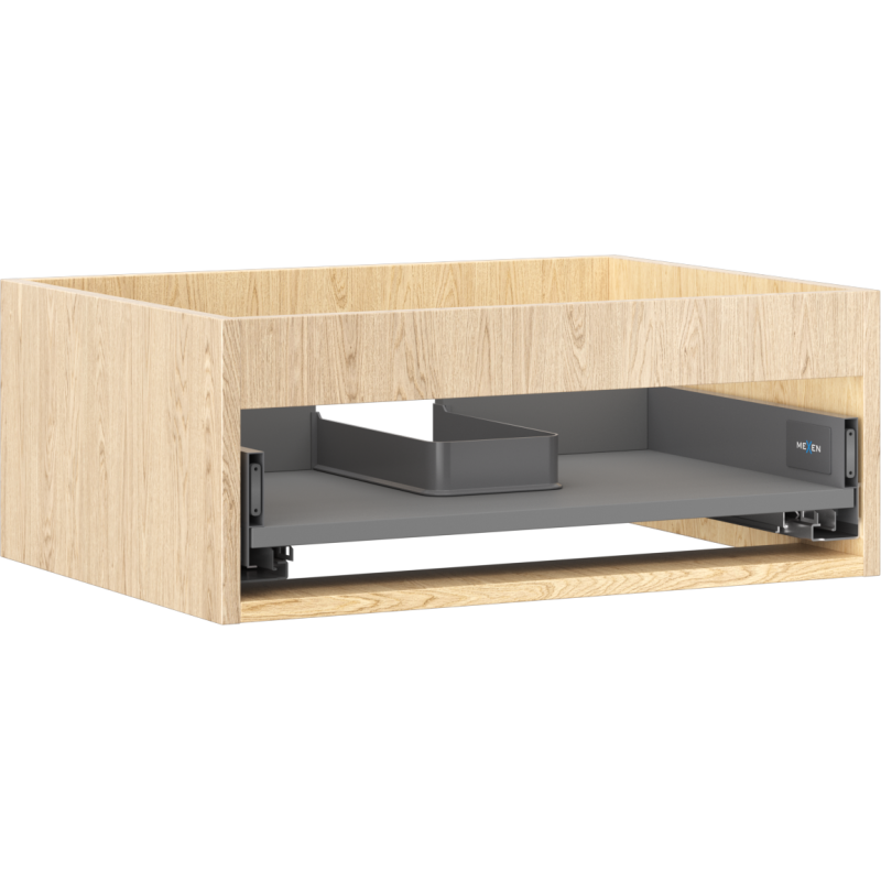 Mexen Box-A mosdószekrény korpus 60 cm, 1 fiók, tölgy - 91AX0-0600-235-1-81