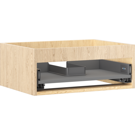 Mexen Box-A mosdószekrény korpus 60 cm, 1 fiók, tölgy - 91AX0-0600-235-1-81