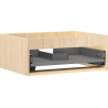 Mexen Box-A corp dulap sub chiuvetă 60 cm, 1 sertar, stejar - 91AX0-0600-235-1-81