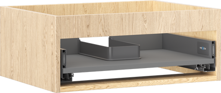 Mexen Box-A mosdószekrény korpus 60 cm, 1 fiók, tölgy - 91AX0-0600-235-1-81