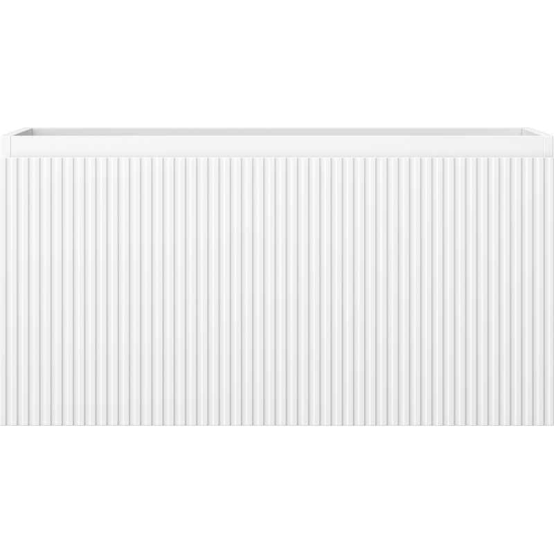 Mexen Rivel dulap baie pentru chiuvetă 90 cm, 1 sertar, structurat, alb mat - 91A20-09047-1-BF01