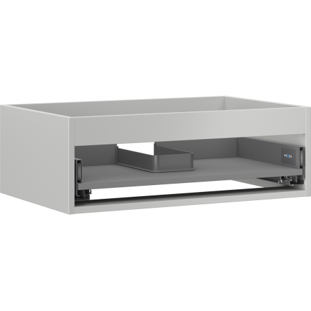 Mexen Box-A corp dulap sub lavoar 70 cm, 1 sertar, gri mat - 91AX0-0700-235-1-62