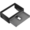 Mexen Box-A corp dulap pentru lavoar 70 cm, 1 sertar, negru lucios - 91AX0-0700-235-1-70