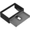 Mexen Box-A corp dulap sub chiuvetă 70 cm, 1 sertar, negru mat - 91AX0-0700-235-1-71
