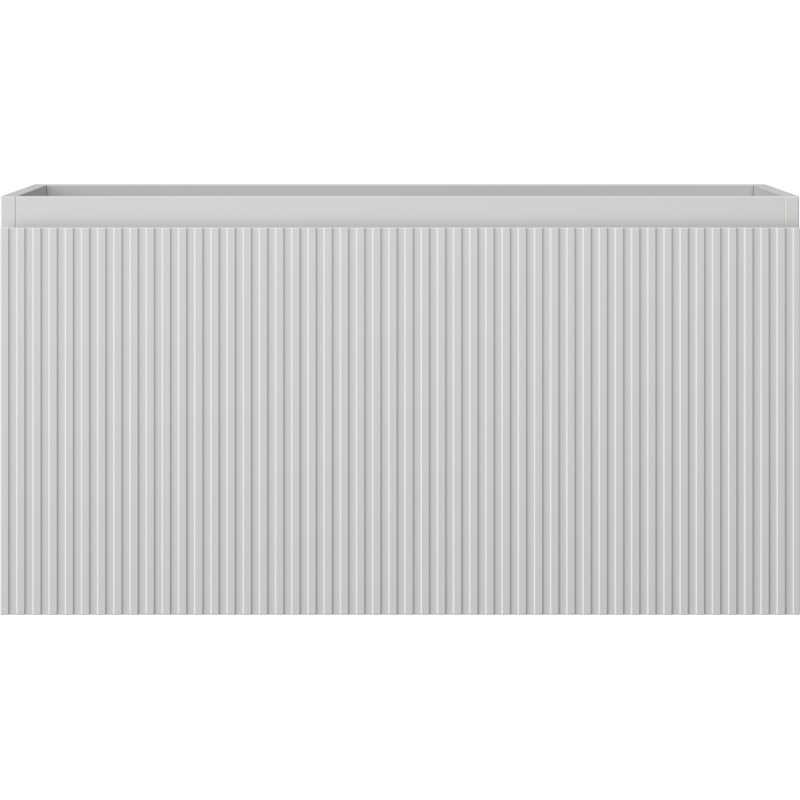 Mexen Rivel dulap baie sub lavoar 90 cm, 1 sertar, ripsat, gri mat - 91A20-09047-1-BF62