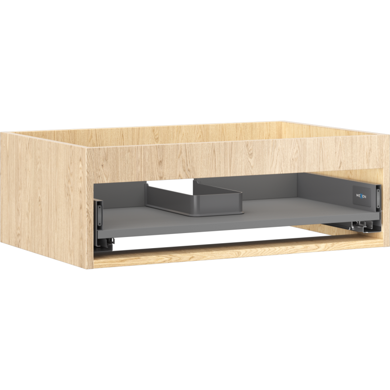 Corp dulap lavoar Mexen Box-A 70 cm, 1 sertar, stejar - 91AX0-0700-235-1-81
