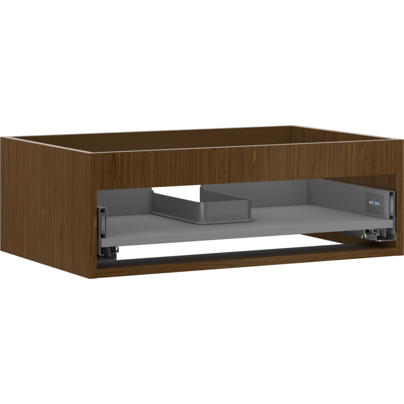 Mexen Box-A corp dulap baie sub lavoar 70 cm, 1 sertar, nuc - 91AX0-0700-235-1-86