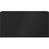 Mexen Rivel dulap de baie sub lavoar 90 cm, 1 sertar, striat, negru mat - 91A20-09047-1-BF71
