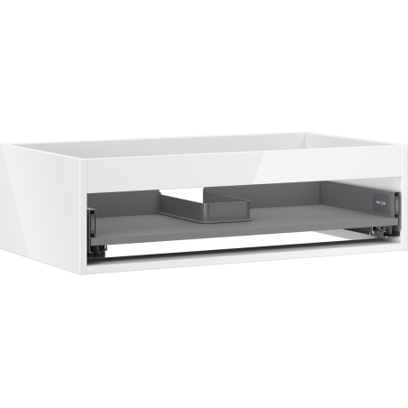 Mexen Box-A mosdó alatti szekrénytest 80 cm, 1 fiók, fényes fehér - 91AX0-0800-235-1-00