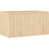 Mexen Rivel dulap baie pentru lavoar 90 cm, 1 sertar, cu caneluri, stejar - 91A20-09047-1-BF81