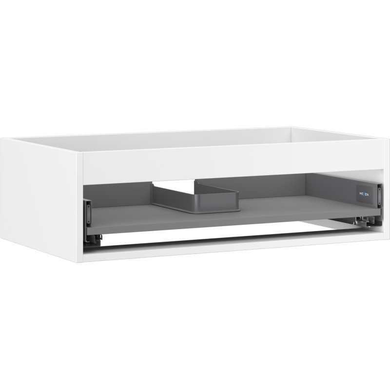 Mexen Box-A corp dulap sub chiuvetă 80 cm, 1 sertar, alb mat - 91AX0-0800-235-1-01