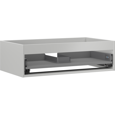 Mexen Box-A corp de dulap sub chiuvetă 80 cm, 1 sertar, gri mat - 91AX0-0800-235-1-62