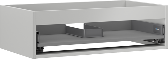 Mexen Box-A corp dulap pentru lavoar 80 cm, 1 sertar, gri mat - 91AX0-0800-235-1-62