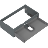 Corpul de dulap sub chiuvetă Mexen Box-A 80 cm, 1 sertar, grafit mat - 91AX0-0800-235-1-66