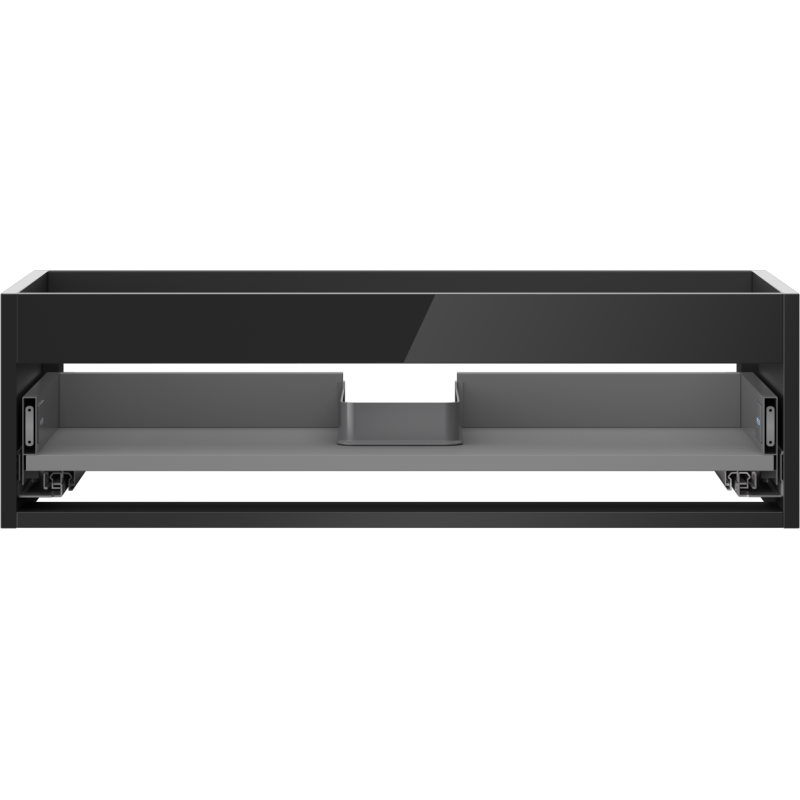 Mexen Box-A corp dulap sub chiuvetă 80 cm, 1 sertar, negru lucios - 91AX0-0800-235-1-70