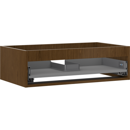 Mexen Box-A corp dulap sub chiuvetă 80 cm, 1 sertar, nuc - 91AX0-0800-235-1-86