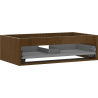 Mexen Box-A mosdószekrény test 80 cm, 1 fiók, dió - 91AX0-0800-235-1-86