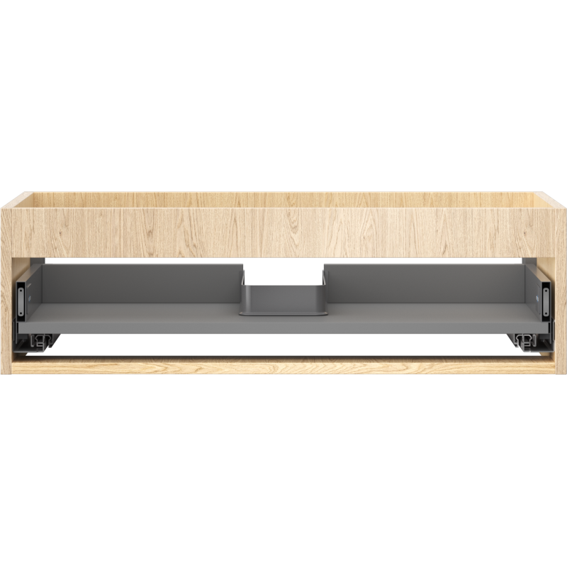 Mexen Box-A mosdószekrénykorpus, 80 cm, 1 fiók, tölgy - 91AX0-0800-235-1-81