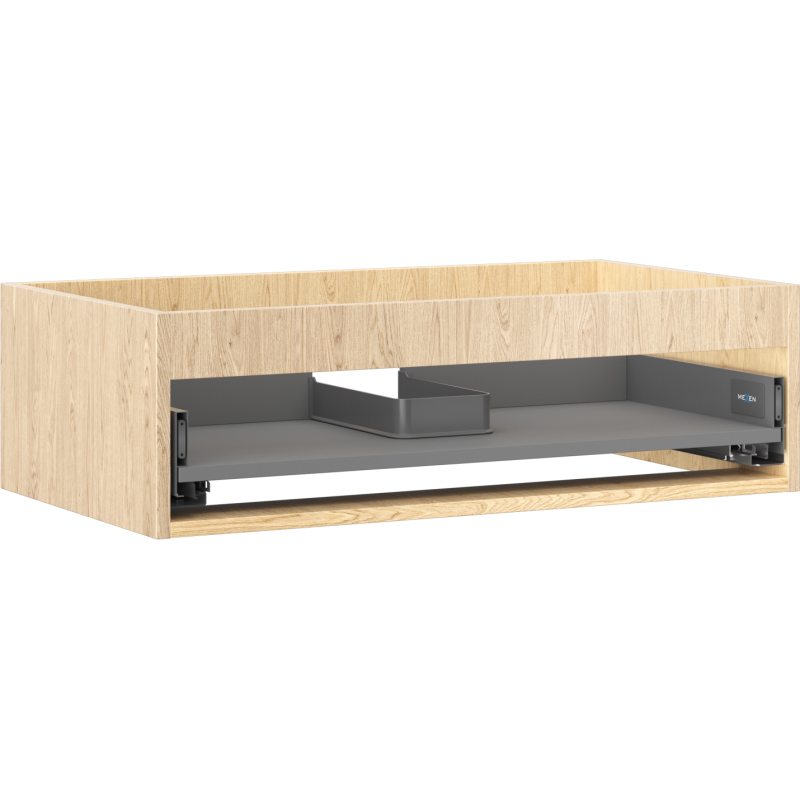 Mexen Box-A corp dulap sub chiuvetă 80 cm, 1 sertar, stejar - 91AX0-0800-235-1-81