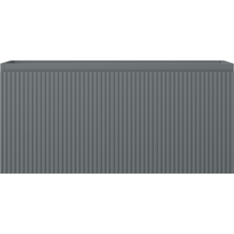 Mexen Rivel dulap baie sub chiuvetă 100 cm, 1 sertar, texturat, grafit mat - 91A20-10047-1-BF66