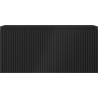 Mexen Rivel dulap baie sub lavoar 100 cm, 1 sertar, canelat, negru mat - 91A20-10047-1-BF71