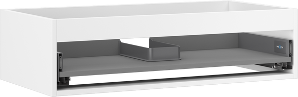 Mexen Box-A corp dulap sub chiuvetă 90 cm, 1 sertar, alb mat - 91AX0-0900-235-1-01