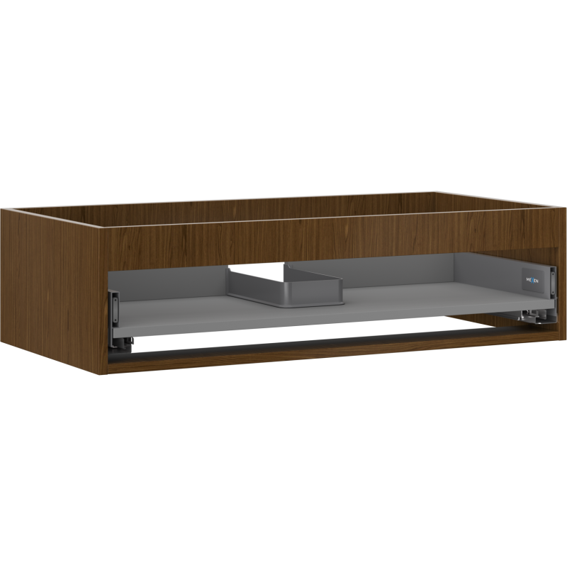 Mexen Box-A mosdó alatti szekrény korpusza 90 cm, 1 fiók, dió - 91AX0-0900-235-1-86