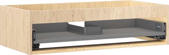 Mexen Box-A corp dulap lavoar 90 cm, 1 sertar, stejar - 91AX0-0900-235-1-81