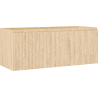 Mexen Rivel dulap baie sub lavoar 120 cm, 1 sertar, riflat, stejar - 91A20-12047-1-BF81