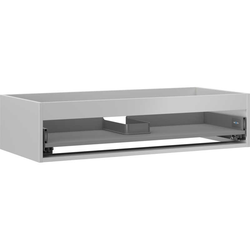 Mexen Box-A corp dulap sub chiuvetă 100 cm, 1 sertar, gri mat - 91AX0-1000-235-1-62