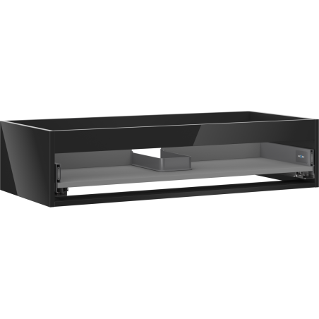 Mexen Box-A corp dulap de lavoar 100 cm, 1 sertar, negru lucios - 91AX0-1000-235-1-70