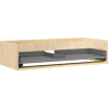 Mexen Box-A corpul dulapului de baie de 100 cm, 1 sertar, stejar - 91AX0-1000-235-1-81