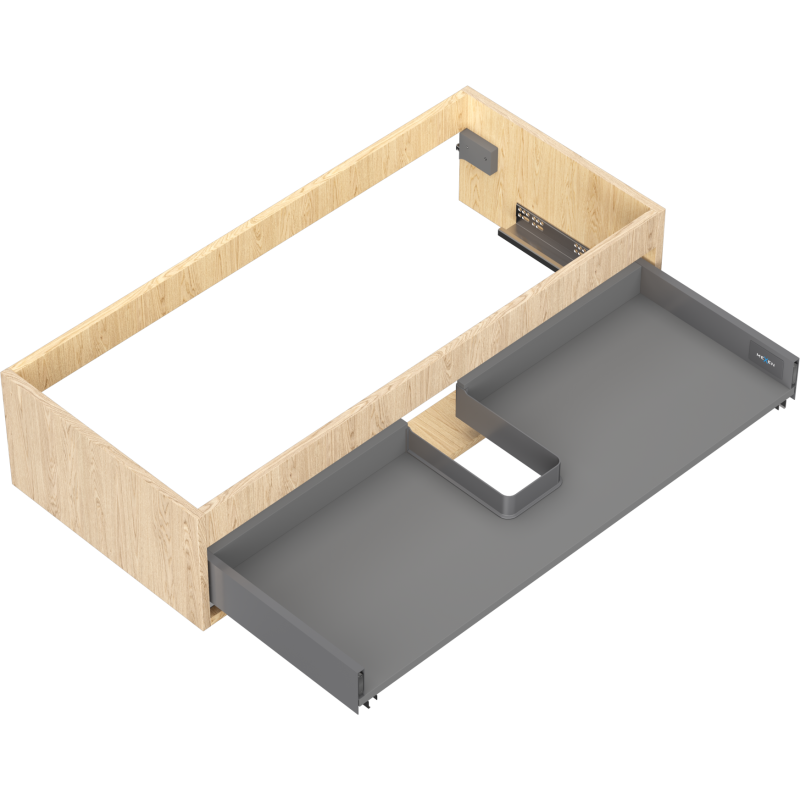 Mexen Box-A corp dulap pentru lavoar 100 cm, 1 sertar, stejar - 91AX0-1000-235-1-81