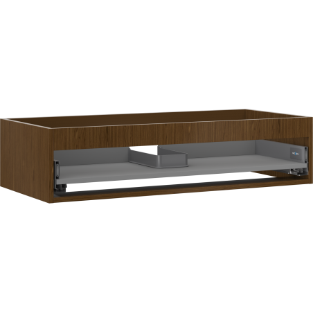 Mexen Box-A mosdószekrény test 100 cm, 1 fiók, dió - 91AX0-1000-235-1-86