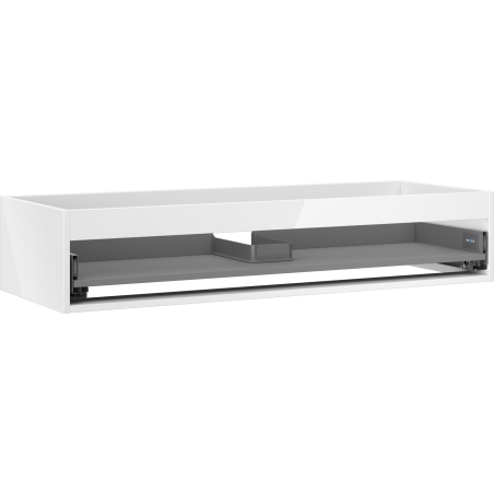 Mexen Box-A corp dulap sub lavoar 120 cm, 1 sertar, alb lucios - 91AX0-1200-235-1-00