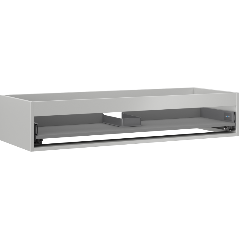 Mexen Box-A corp dulap sub chiuvetă 120 cm, 1 sertar, gri mat - 91AX0-1200-235-1-62