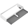 Mexen Box-A corp dulap lavoar 120 cm, 1 sertar, alb mat - 91AX0-1200-235-1-01
