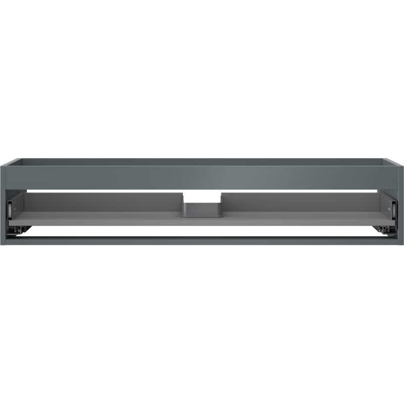 Mexen Box-A mosdószekrény vázelem 120 cm, 1 fiók, grafit matt - 91AX0-1200-235-1-66