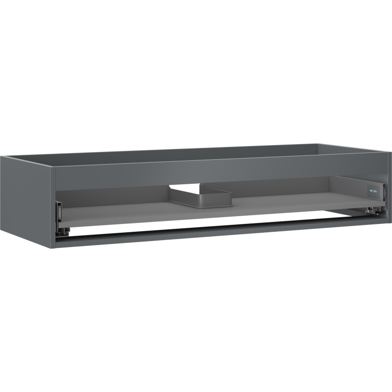 Mexen Box-A corp dulap pentru lavoar 120 cm, 1 sertar, grafit mat - 91AX0-1200-235-1-66