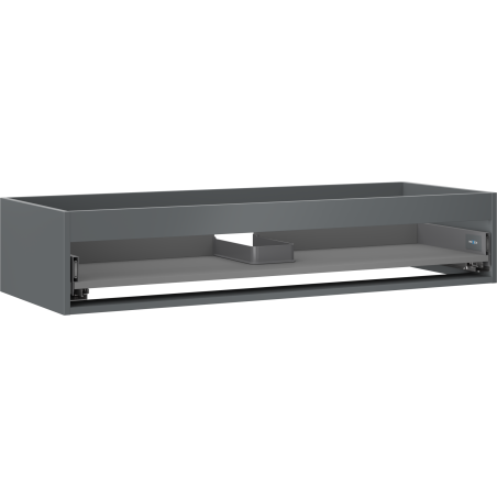 Mexen Box-A corp dulap pentru lavoar 120 cm, 1 sertar, grafit mat - 91AX0-1200-235-1-66